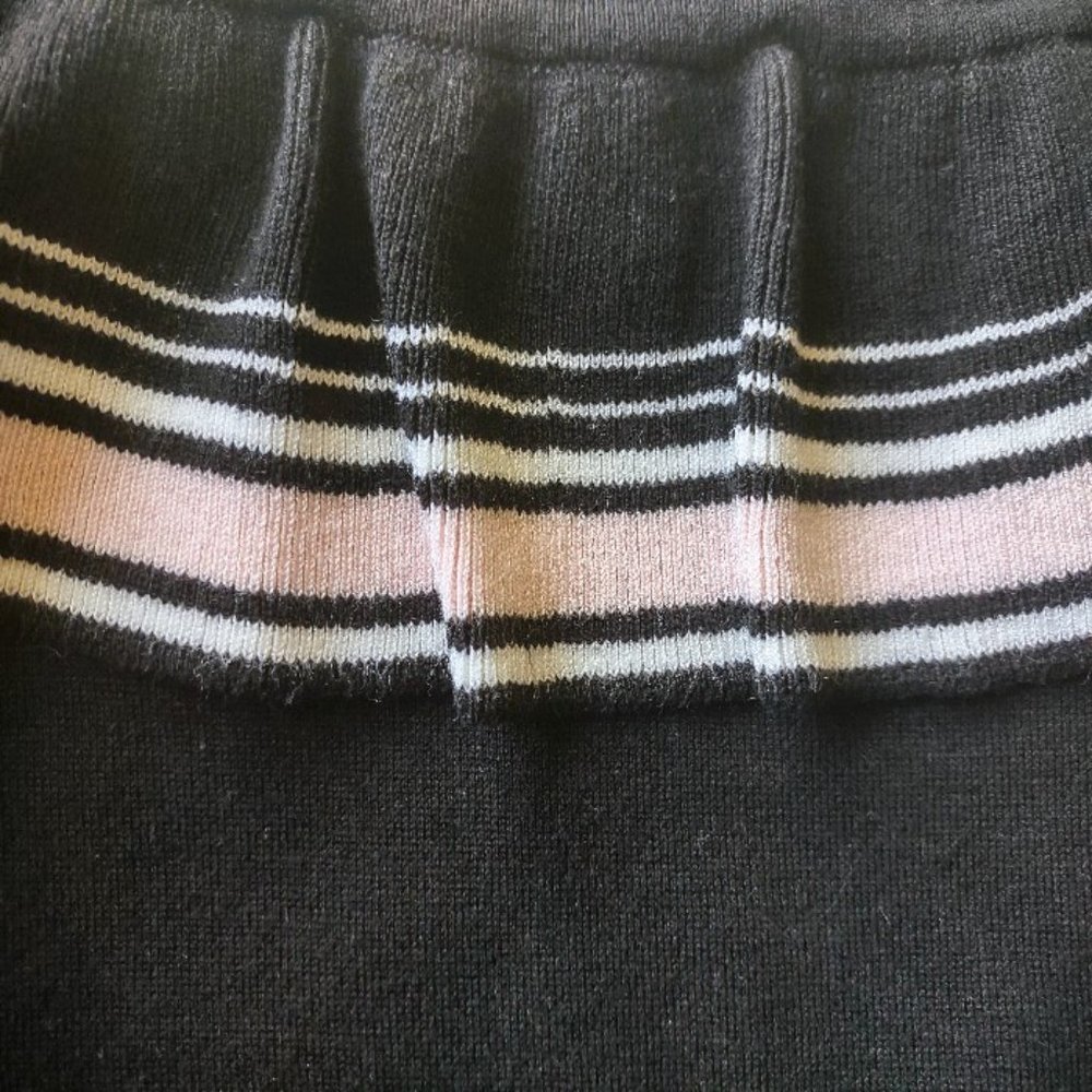 H&M Black Off the Shoulder Neck Pullover Sweater Women's Size Large - Picture 8 of 9